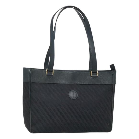 GUCCI Tote Bag Canvas Navy Gold 001 865 001 865 - Picture 1 of 16